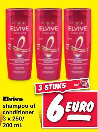 Nettorama Elvive 3x250/200 ml aanbieding