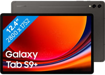 Coolblue Samsung galaxy tab s9 plus 12.4 inch 512 gb wifi zwart aanbieding