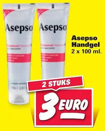 Nettorama Asepso Handgel 2x100 ml aanbieding