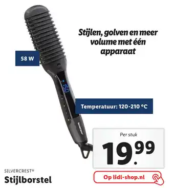 Lidl Stijlborstel aanbieding