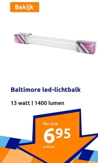 Action Baltimore led lichtbalk aanbieding