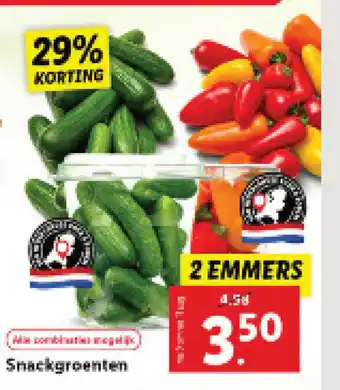 Lidl Snackgroenten aanbieding