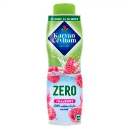 Dekamarkt Karvan cevitam limonadesiroop framboos 0% aanbieding