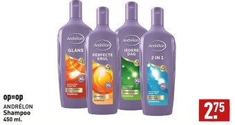 ALDI ANDRÉLON Shampoo 450 ml aanbieding