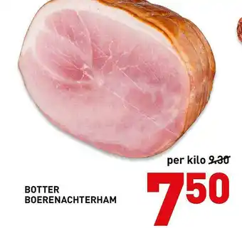 De Kweker Botter Boerenachterham aanbieding