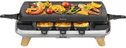 MediaMarkt Tefal raclette gourmet 3-in-1 re610d aanbieding