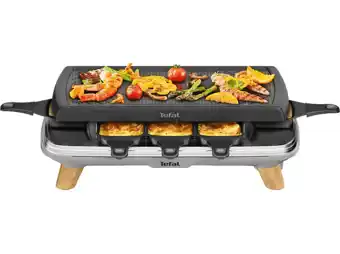 MediaMarkt Tefal raclette gourmet 3-in-1 re610d aanbieding
