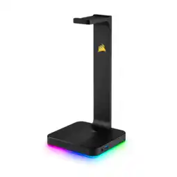 MediaMarkt Corsair st100 rgb headset stand with 7.1 aanbieding