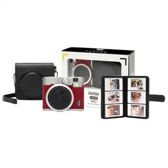 MediaMarkt Fujifilm instax mini 90 rood bundel aanbieding
