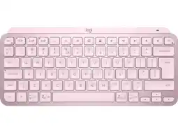 MediaMarkt Logitech mx keys mini roze toetsenbord aanbieding