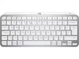 MediaMarkt Logitech mx keys mini lichtgrijs toetsenbord aanbieding