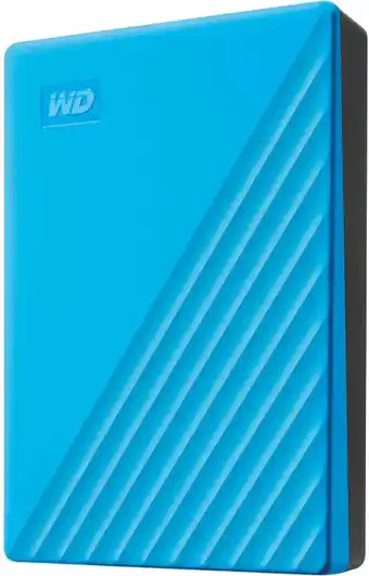 MediaMarkt Wd my passport 4 tb (2019) blauw aanbieding