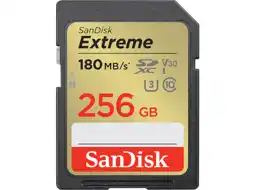 MediaMarkt Sandisk sdxc extreme 256gb + rescue pro dl aanbieding