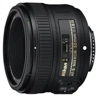 MediaMarkt Nikon af-s nikkor 50mm f/1.8g aanbieding