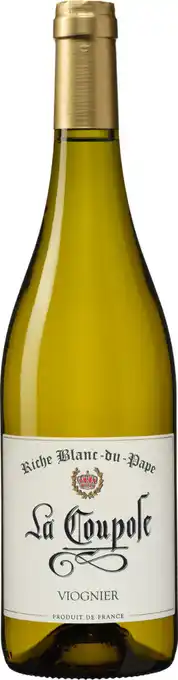 De Wijnbeurs La coupole &aposriche blanc&apos viognier aanbieding