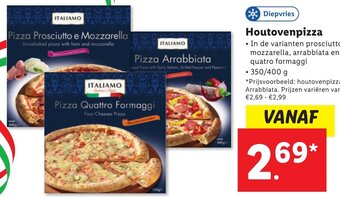 Lidl Houtovenpizza aanbieding
