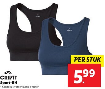 Lidl CRIVIT Sport-BH aanbieding