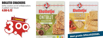 MCD Supermarkt Bolletie crackers aanbieding