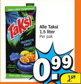 Albert Heijn Alle Taksi 1.5 liter aanbieding