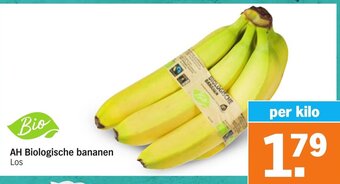 Albert Heijn AH Biologische bananen aanbieding