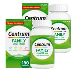 De Online Drogist Centrum adult multivitaminen tabletten 180st duo 2x180tb aanbieding