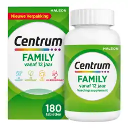 De Online Drogist Centrum adult multivitaminen tabletten 180tb aanbieding
