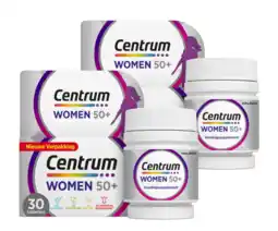 De Online Drogist Centrum women 50+ multivitaminen tabletten duo 2x30tb aanbieding
