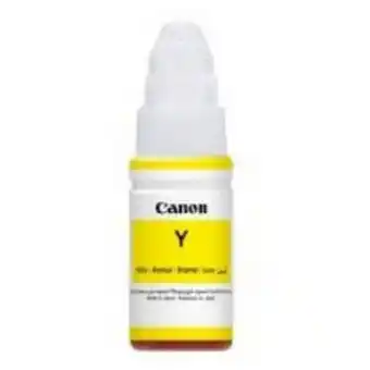 Conrad Canon 1606c001 gi-590y navulinkt geschikt voor apparatuur (merk): canon geel inkthoeveelheid totaal: 70 ml aanbieding