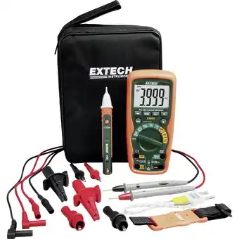 Conrad Extech ex505-k multimeter digitaal waterbestendig (ip67) cat iv 600 v weergave (counts): 4000 aanbieding