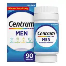 De Online Drogist Centrum men multivitaminen tabletten 90tb aanbieding