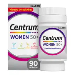 De Online Drogist Centrum women 50+ multivitaminen tabletten 90tb aanbieding