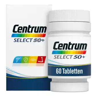 De Online Drogist Centrum select 50+ multivitaminen tabletten 60tb aanbieding