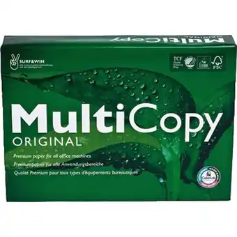 Conrad Multicopy 88046505 88046519 printpapier, kopieerpapier din a4 80 g/m² 500 vellen wit aanbieding