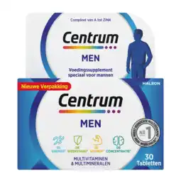 De Online Drogist Centrum men multivitaminen tabletten 30tb aanbieding