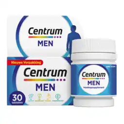 De Online Drogist Centrum men multivitaminen tabletten 30tb aanbieding