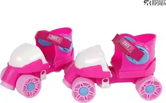 Bol.com Street rider rolschaatsen junior 24-30 roze aanbieding