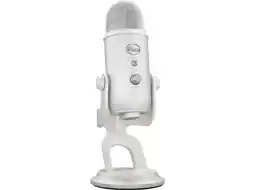 MediaMarkt Blue mic logitech blue yeti premium usb-gamingmicrofoon - white mist aanbieding