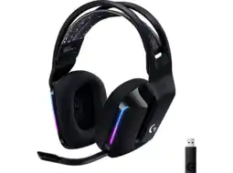 MediaMarkt Logitech g g733 lightspeed draadloze rgb gaming headset - zwart aanbieding