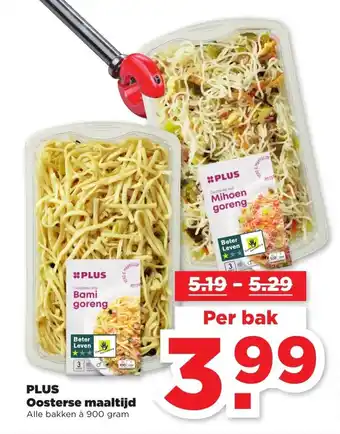 PLUS Oosterse Maaltijd 900 gram aanbieding