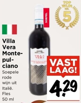 Vomar Voordeelmarkt Villa Vera Montepulciano aanbieding