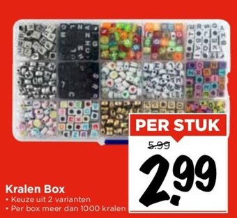 Vomar Voordeelmarkt Kralen Box aanbieding