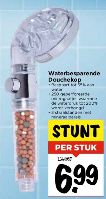 Vomar Voordeelmarkt Waterbesparende Douchekop aanbieding