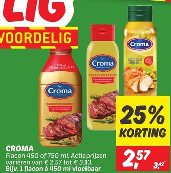 Dekamarkt CROMA aanbieding