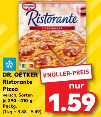 Kaufland DE DR. OETKER Ristorante Pizza aanbieding