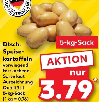 Kaufland DE Dtsch. Speise- kartoffeln  5kg aanbieding