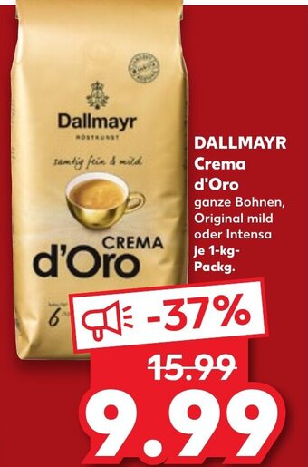 Kaufland DE DALLMAYR Crema d'Oro aanbieding