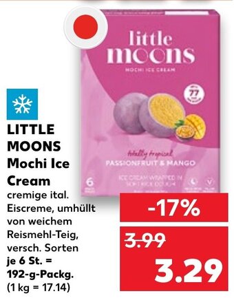 Kaufland DE LITTLE MOONS Mochi Ice Cream aanbieding