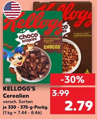 Kaufland DE KELLOGG'S Cerealien aanbieding