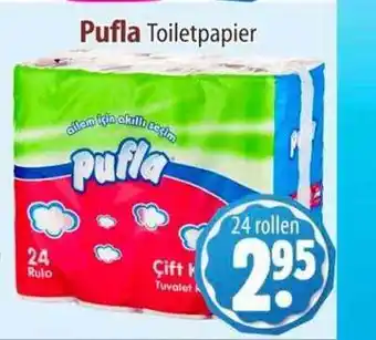 Sahan Supermarkten Pufla toiletpapier aanbieding