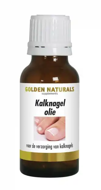 De Online Drogist Golden naturals kalknagelolie 20ml aanbieding